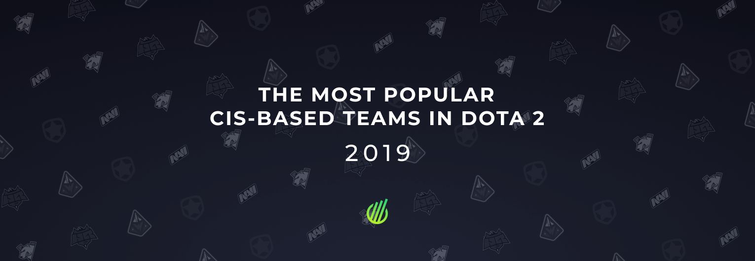 The most popular CIS-based teams in Dota 2