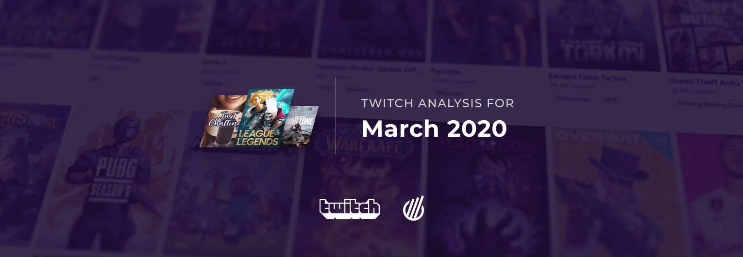 The most popular Twitch categories of March