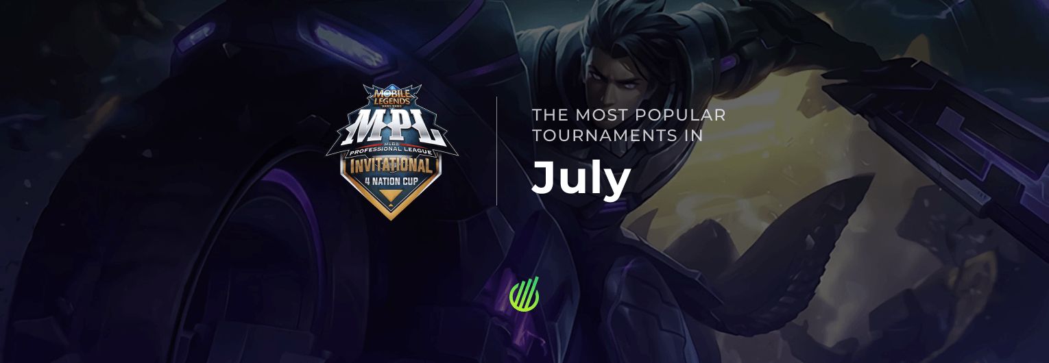 The most popular tournaments of July 2020