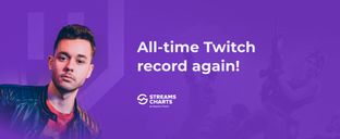 New all-time record on Twitch by TheGrefg