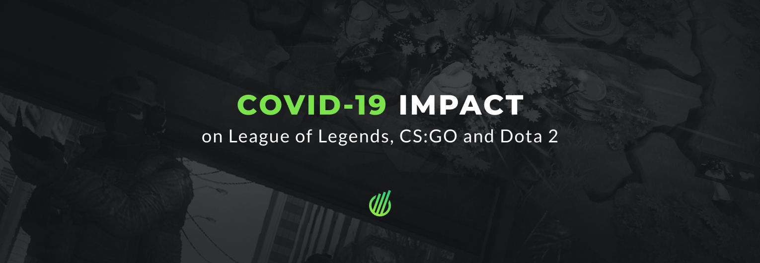 Как COVID-19 повлиял на киберспорт Dota 2, CS:GO и League of Legends