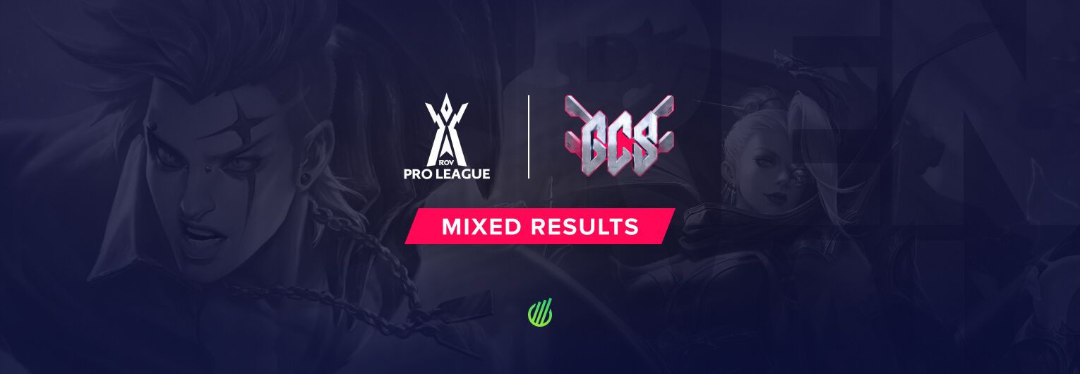 Results of Thai and Taipei qualifiers for Arena of Valor World Cup 2021