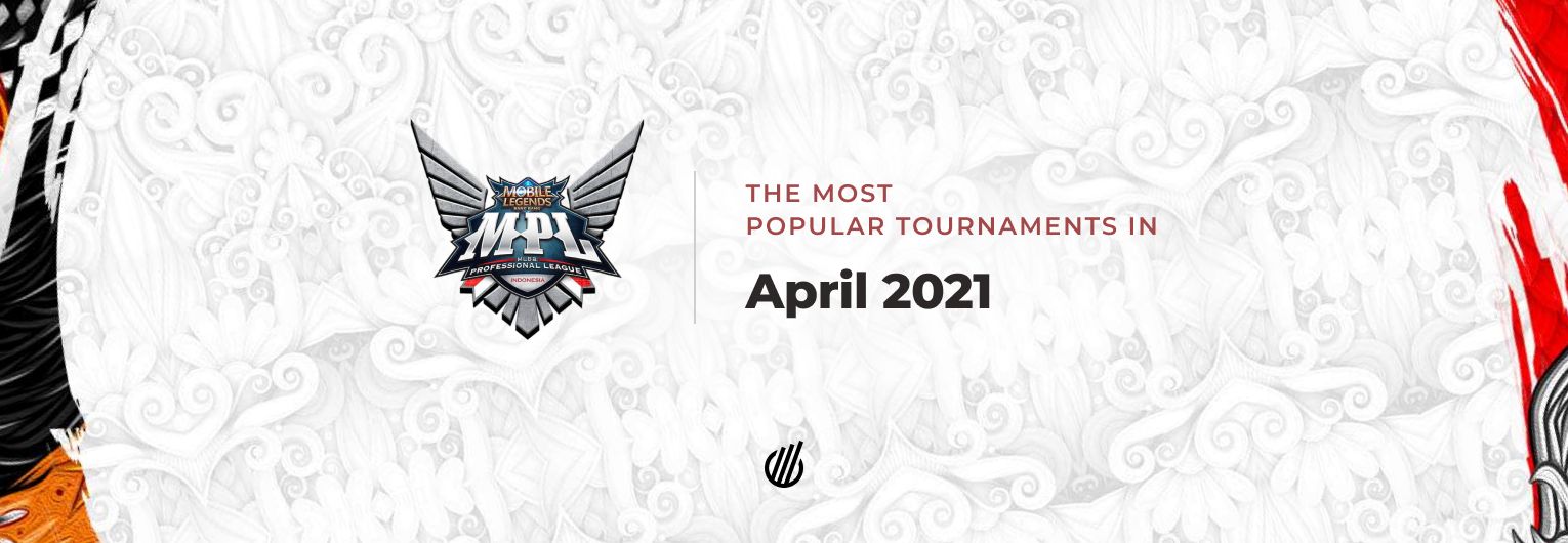 Самые популярные турниры в апреле 2021