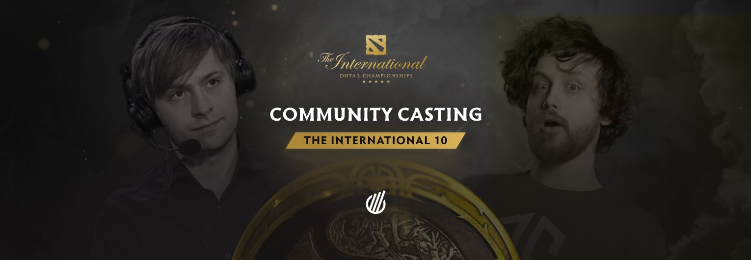 Community casting of The International 10 — most popular streamers