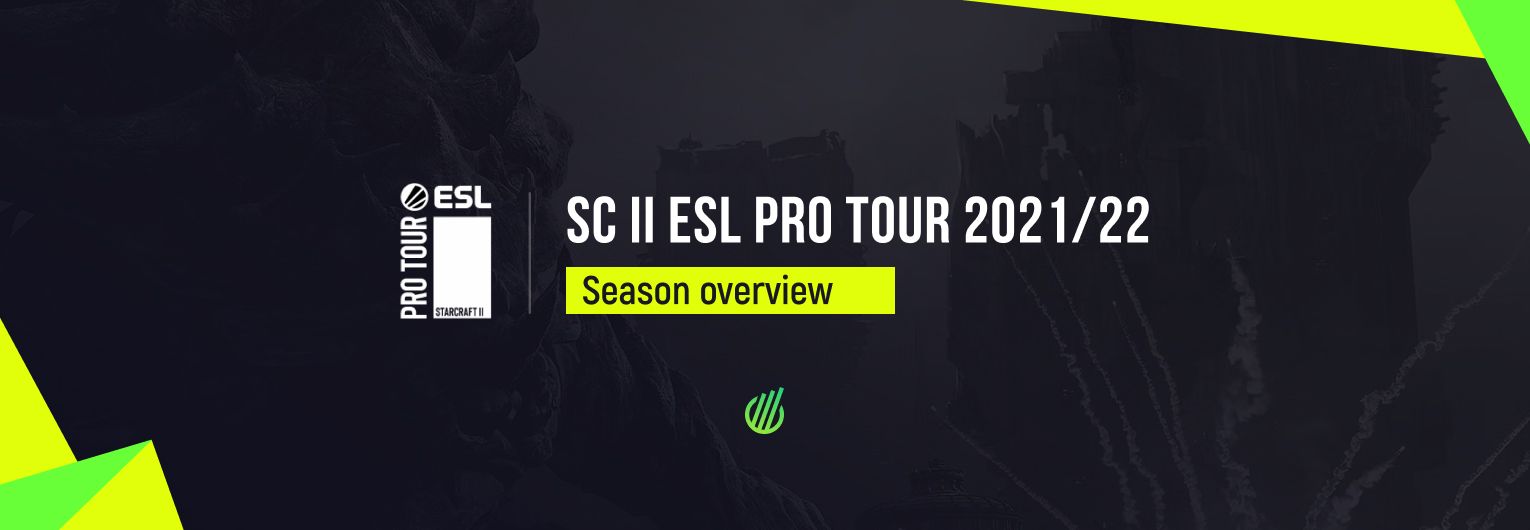 StarCraft II ESL Pro Tour 2021/22 season overview