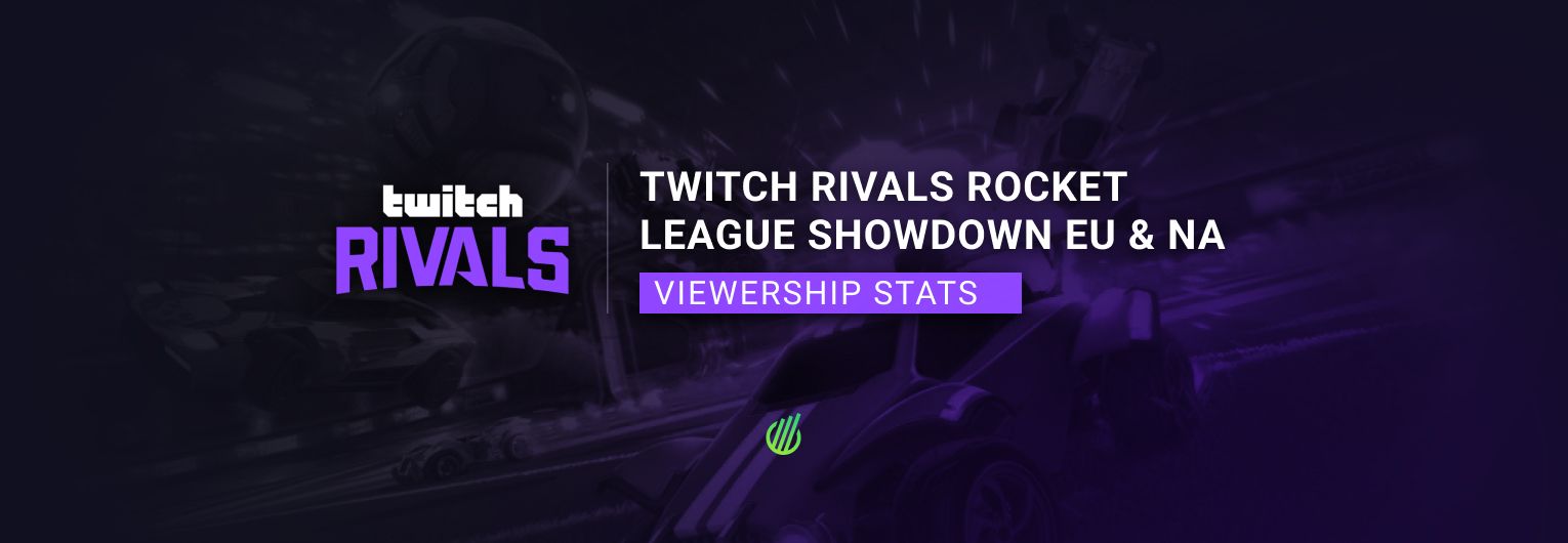 Twitch Rivals Rocket League Showdown EU & NA — viewership overview