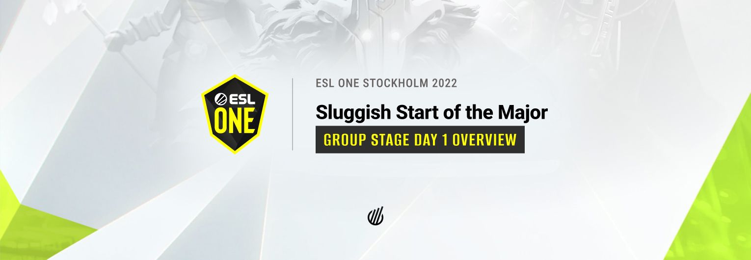 Неожиданные результаты и мало зрителей — как стартовал ESL One Stockholm Major 2022?