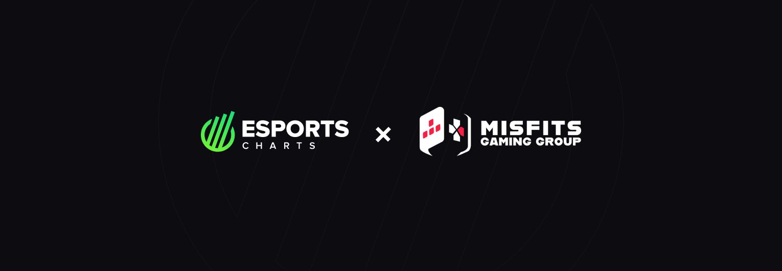 Esports Charts объявляет о партнерстве с Misfits Gaming Group