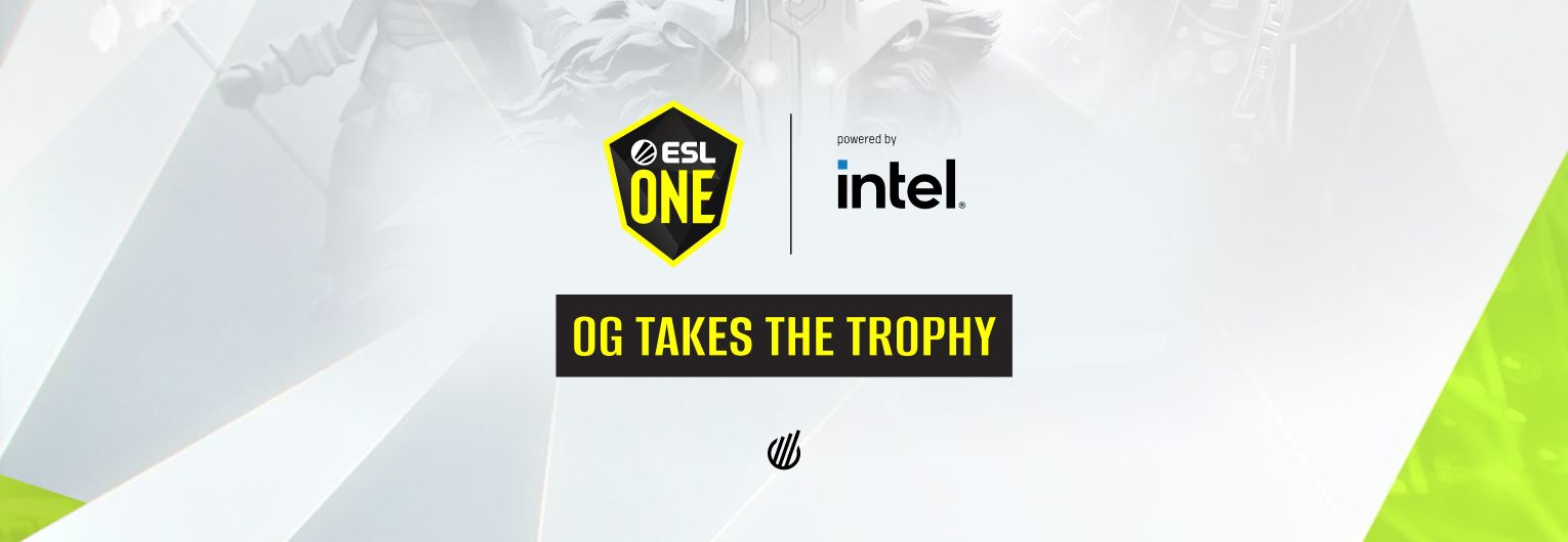 OG выиграла ESL One Stockholm Major 2022