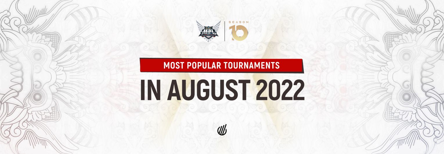 Самые популярные турниры в августе 2022