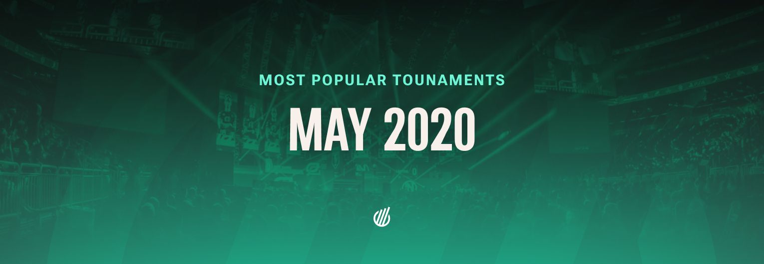 Самые популярные турниры мая 2020