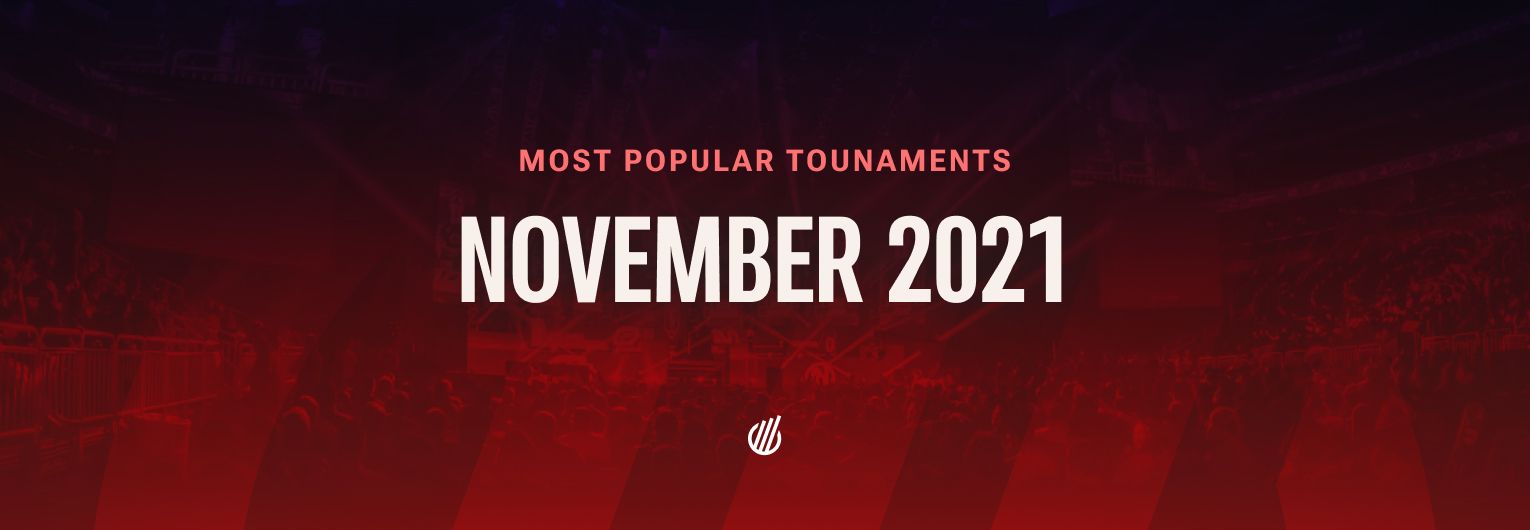Самые популярные турниры ноября 2021