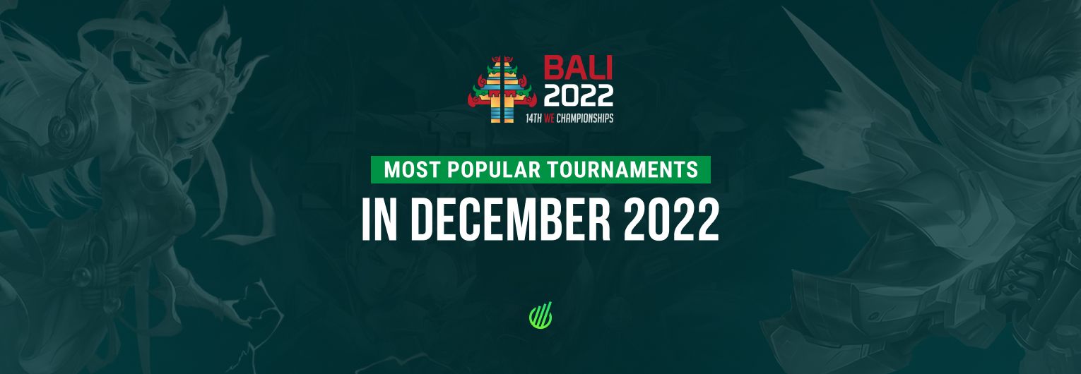 Most Popular Esports Events in December 2022