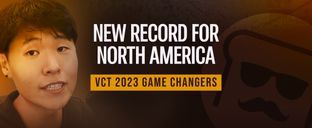 Disguised Toast's team helped set new records for VCT Game Changers in NA