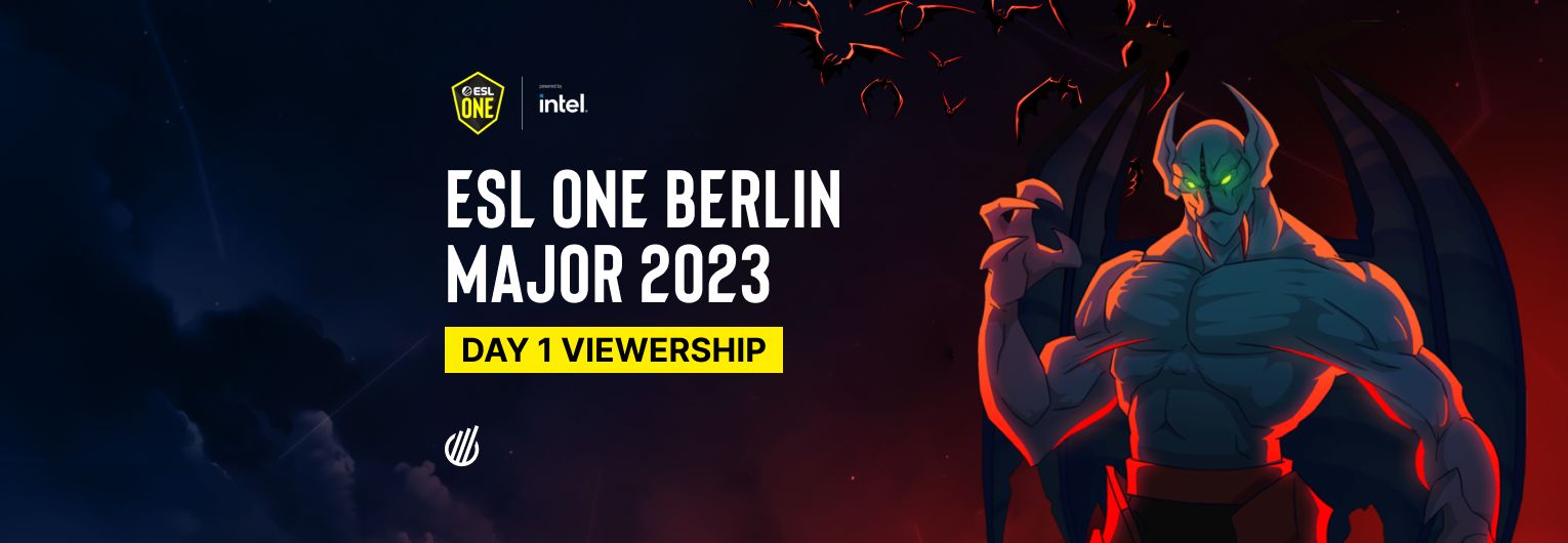 Зрительские итоги первого дня ESL One Berlin Major 2023