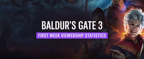 Baldur’s Gate 3 performs better than Hogwarts Legacy and Diablo IV in first-week viewership retention