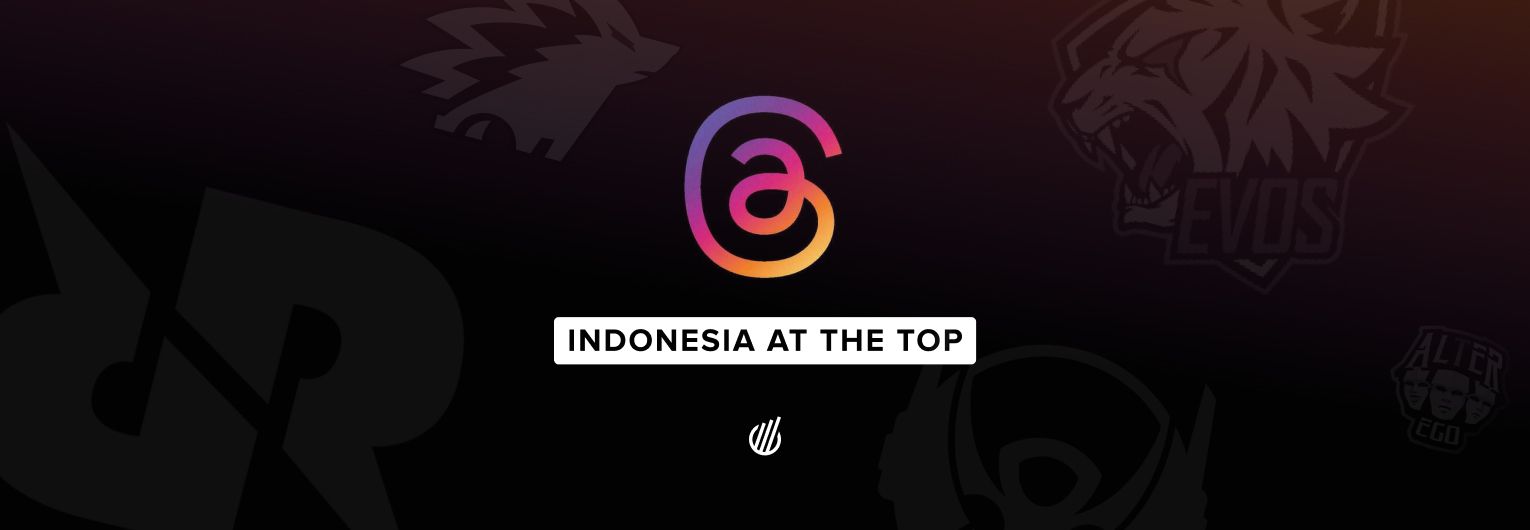 Most popular esports clubs on Threads