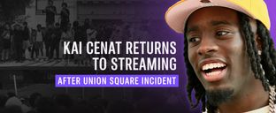 Kai Cenat hits 213K concurrent viewers on Twitch after Union Square riots
