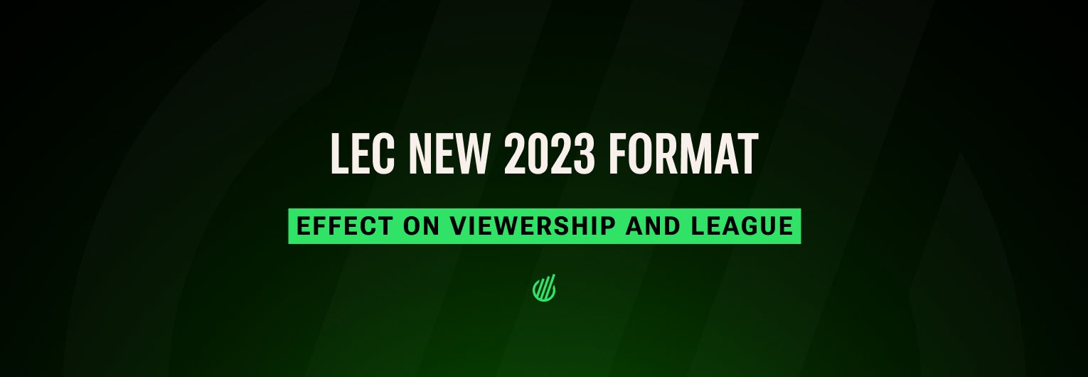 Substantial changes to the LEC format are mirrored by a rapidly changing live-streaming domain
