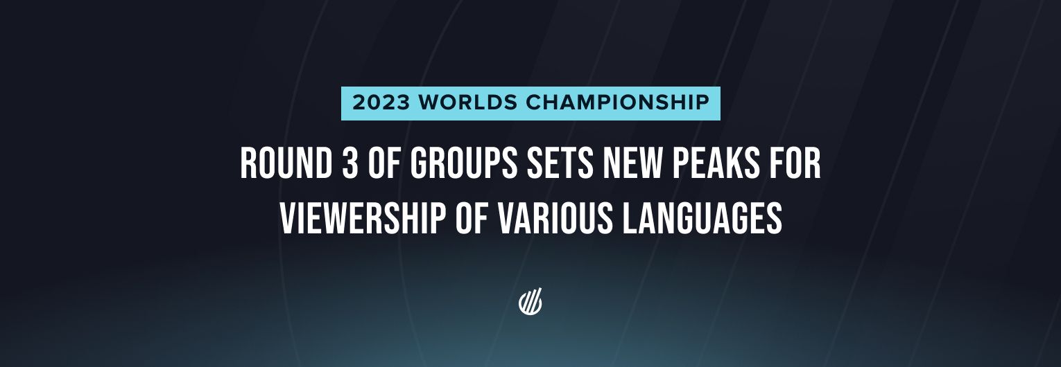 Vietnamese viewership outperformed English for the first time at Worlds 2023 main event