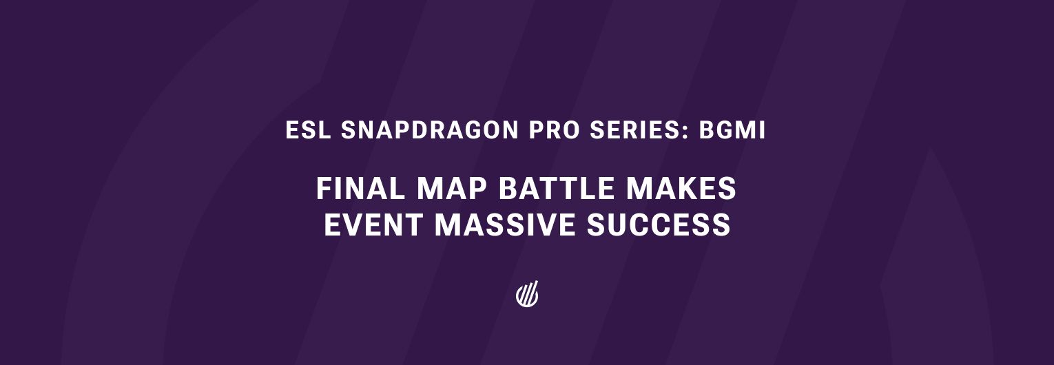 Final map battle makes Snapdragon Pro Series: BGMI massive success