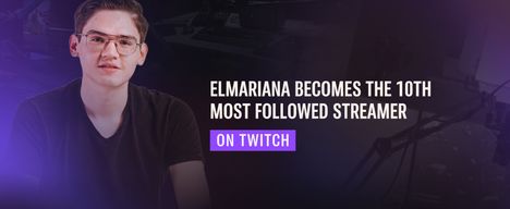ElMariana dethroned pokimane to become the 10th-most-followed Twitch streamer