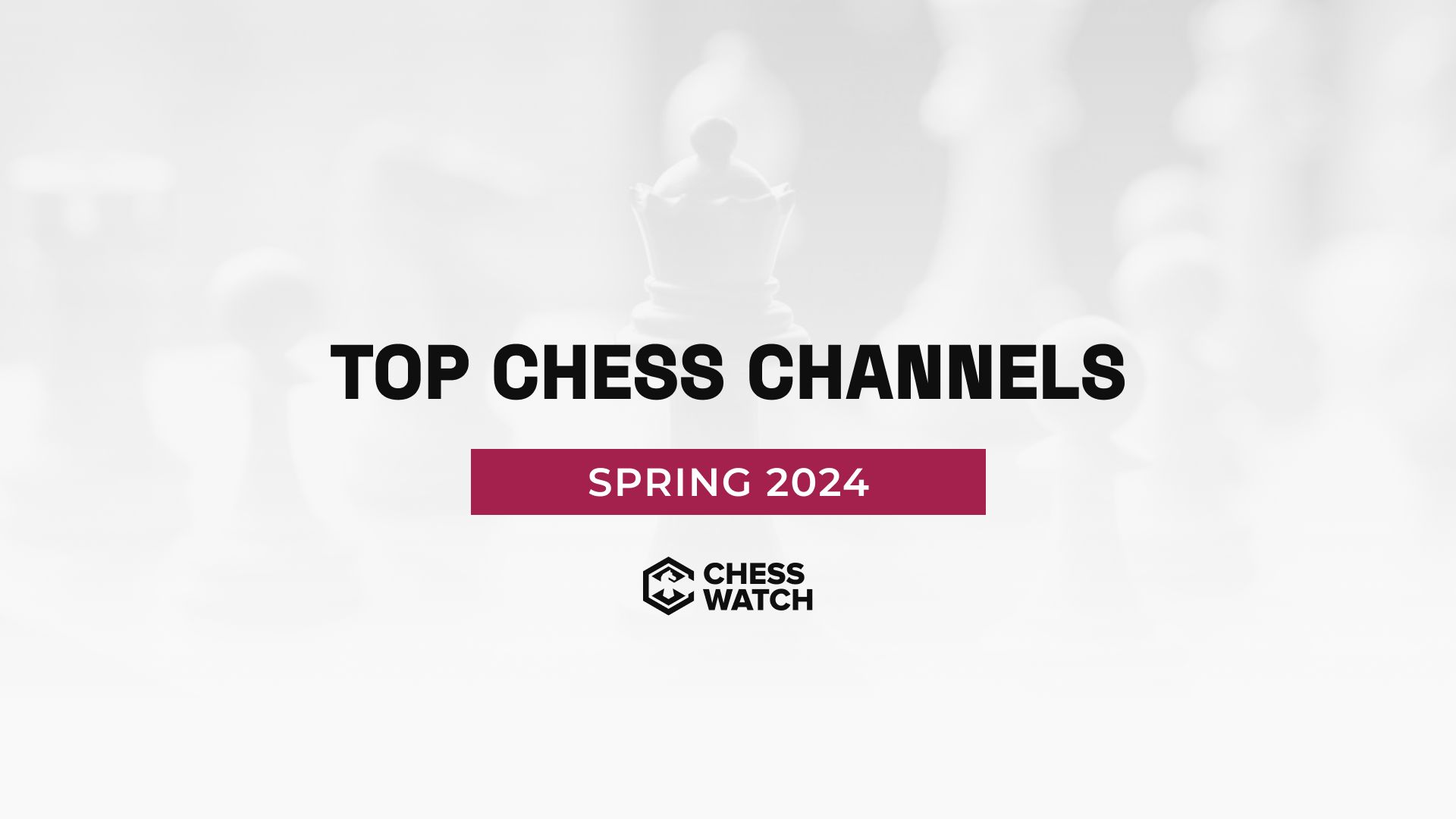 Most watched Chess channels in Spring 2024
