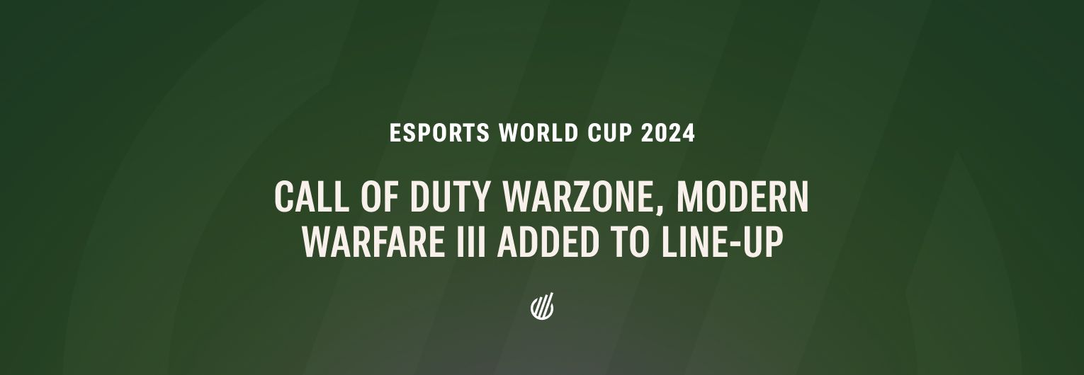 Call of Duty titles added as growing Esports World Cup 2024 line-up hits 21 games