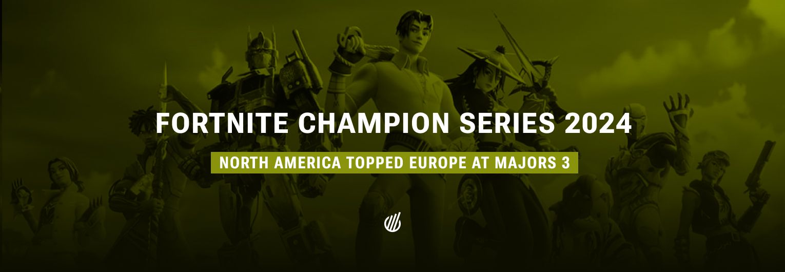 North America overtakes Europe in FNCS 2024 Majors viewership for the first time