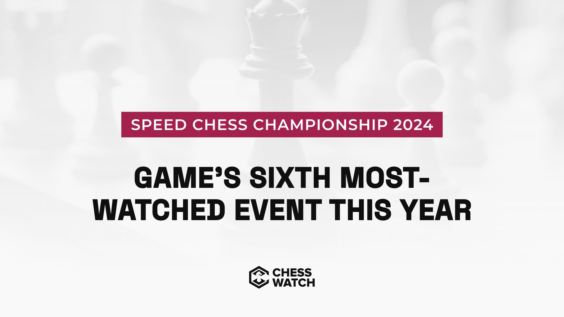 With top players in action, Speed Chess Championship 2024 ends among game's most-watched events this year 