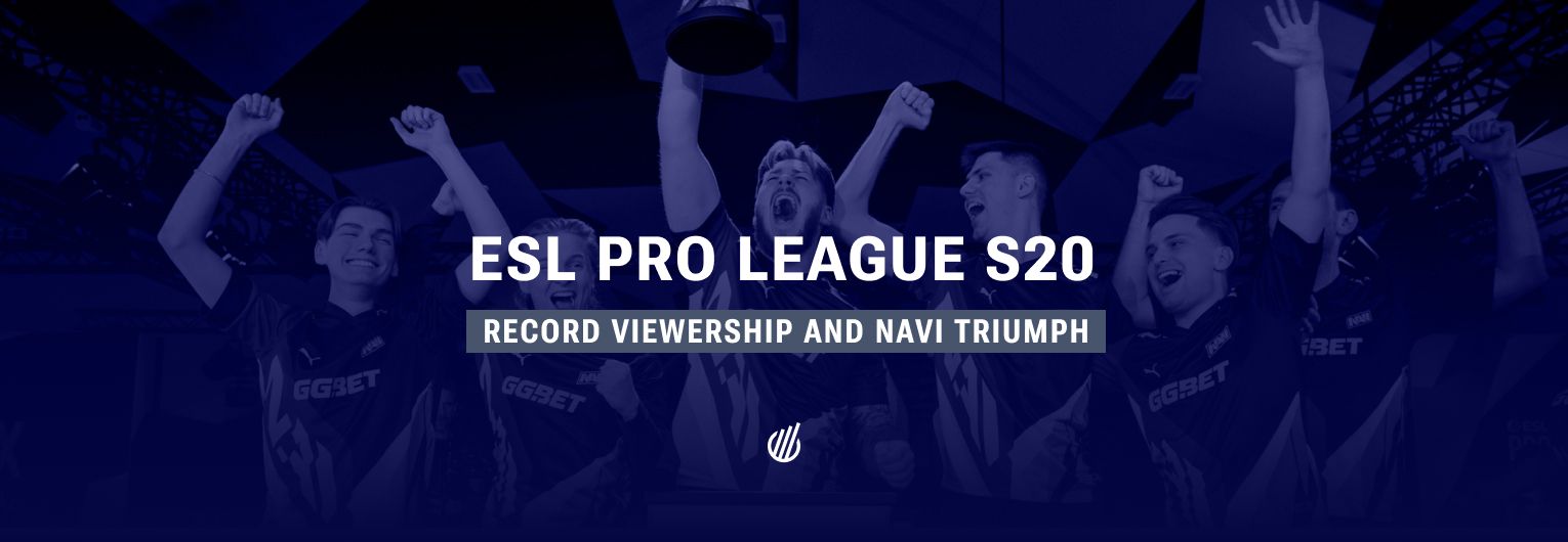 ESL Pro League Season 20: new series record with rising YouTube viewership