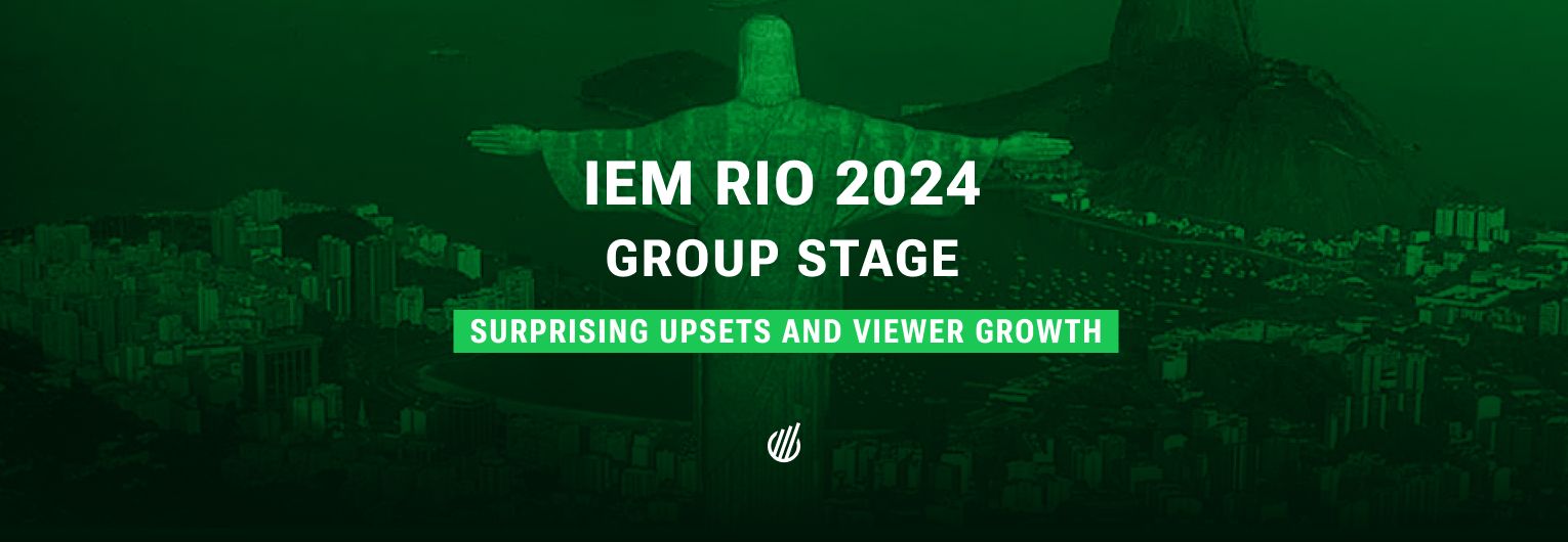 How G2's downfall and FURIA's success shaped IEM Rio 2024 Group Stage viewership