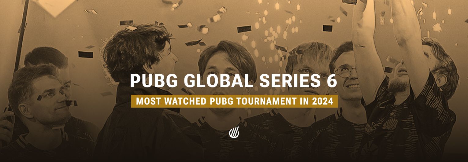 PUBG Global Series 6 became game’s most-watched tournament of 2024 and set new series record for peak viewership