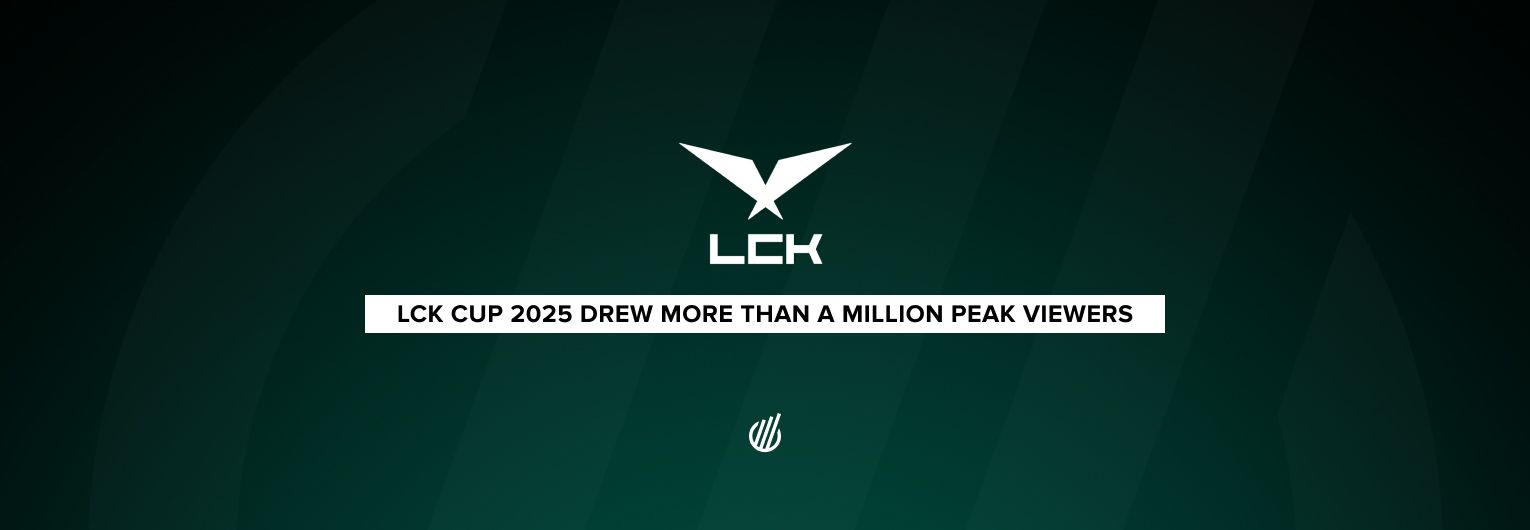LCK Cup 2025 drew over a million peak viewers during the new T1 roster debut