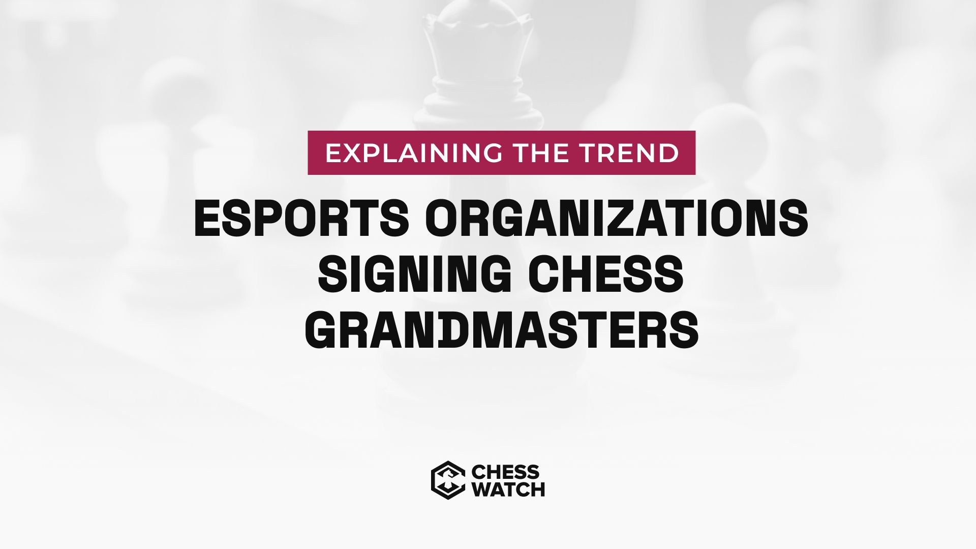 Top chess grandmasters signed with esports teams in 2025