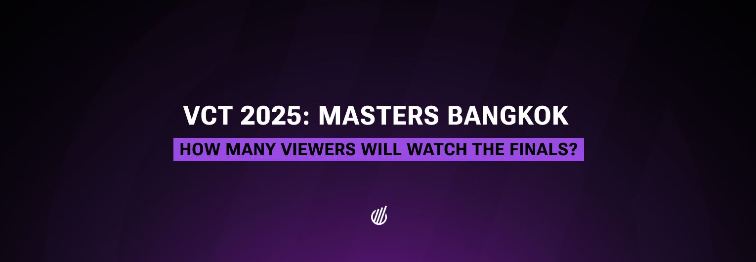 How many viewers will turn into the finals of VCT 2025 Masters Bangkok?