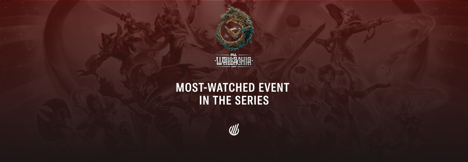 PGL Wallachia Season 3 became the most consistently watched tournament of the series