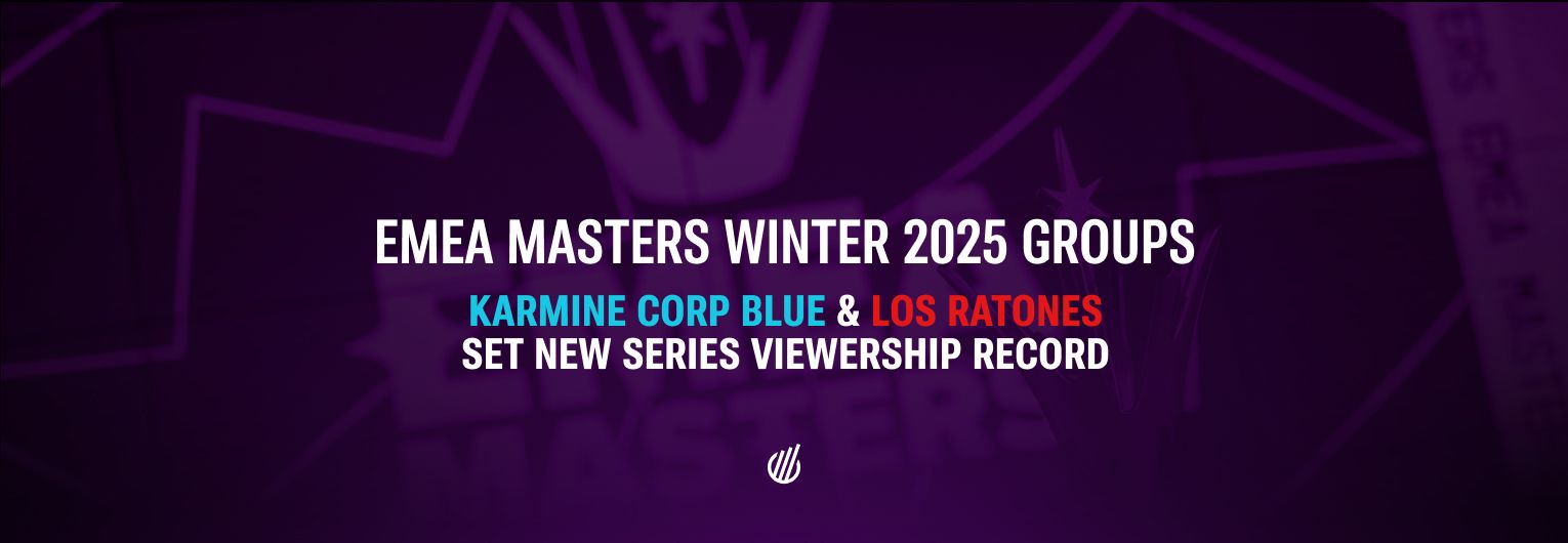 Caedrel and Kamet0 lift the EMEA Masters to new heights at the Winter 2025 Group Stage