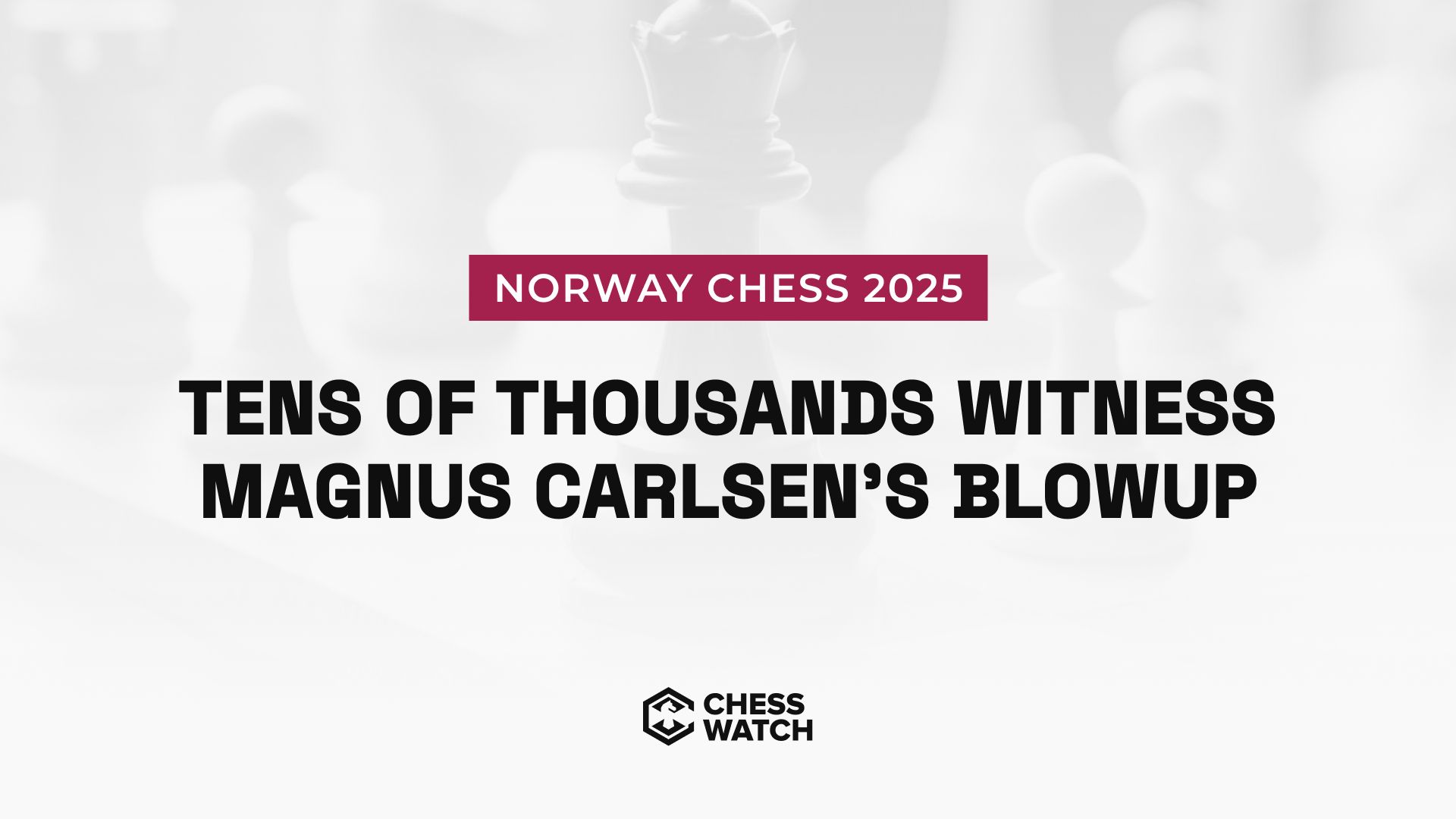 300,000 viewers witness viral Carlsen's outburst after handing Gukesh Norway Chess 2025 win