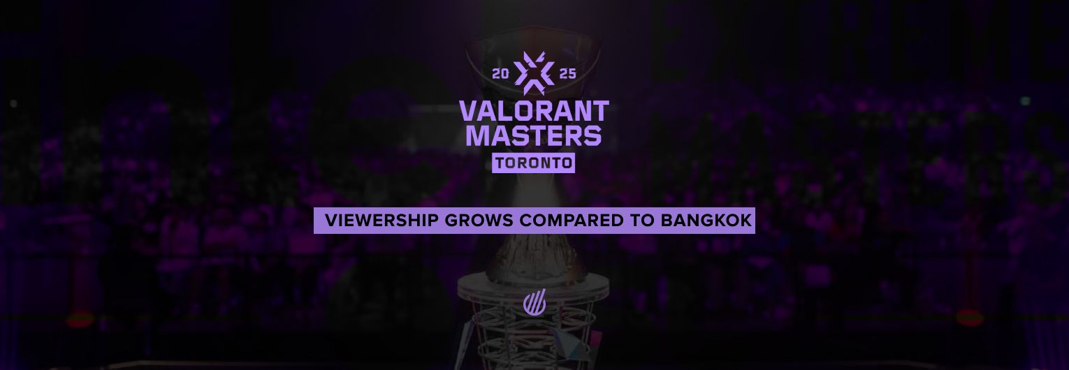 Valorant Masters Toronto 2025 kicks off with 14% higher average viewership than Bangkok