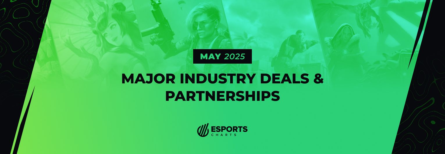 Major esports deals and partnerships of May 2025