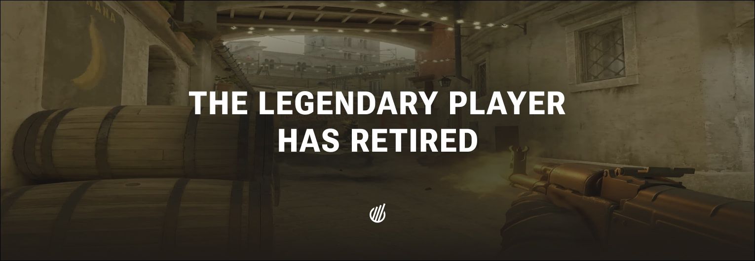 The most successful player in Counter-Strike history has announced his retirement