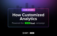"Streams Charts keeps us honest": How customized analytics powered the KICK Road campaign