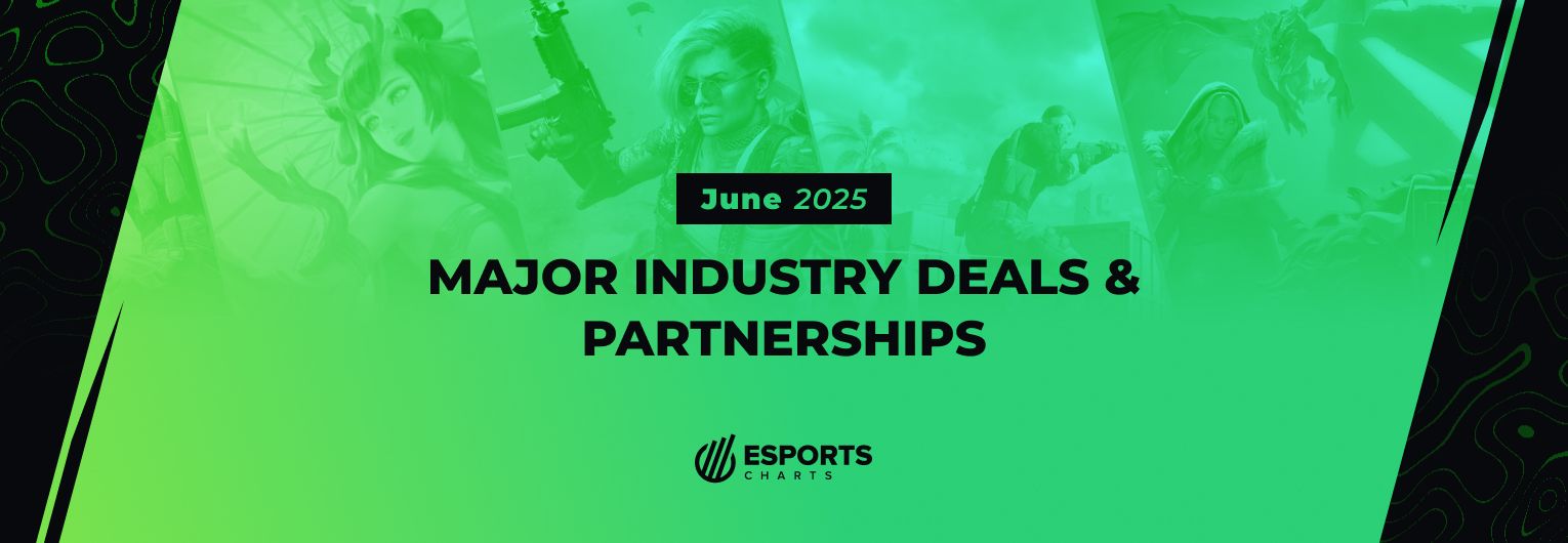 Major esports deals and partnerships of June 2025