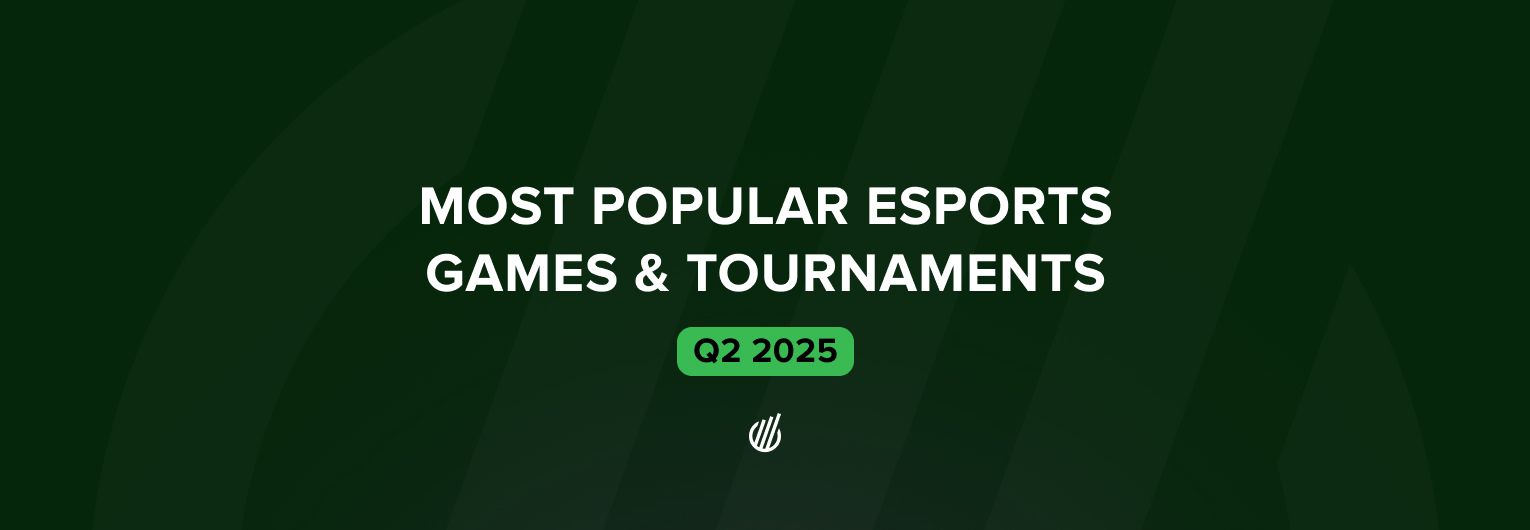 Most popular esports games & events for Q2 2025