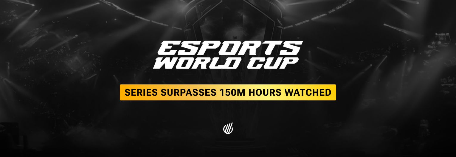 Esports World Cup series surpasses 150 million Hours Watched mark