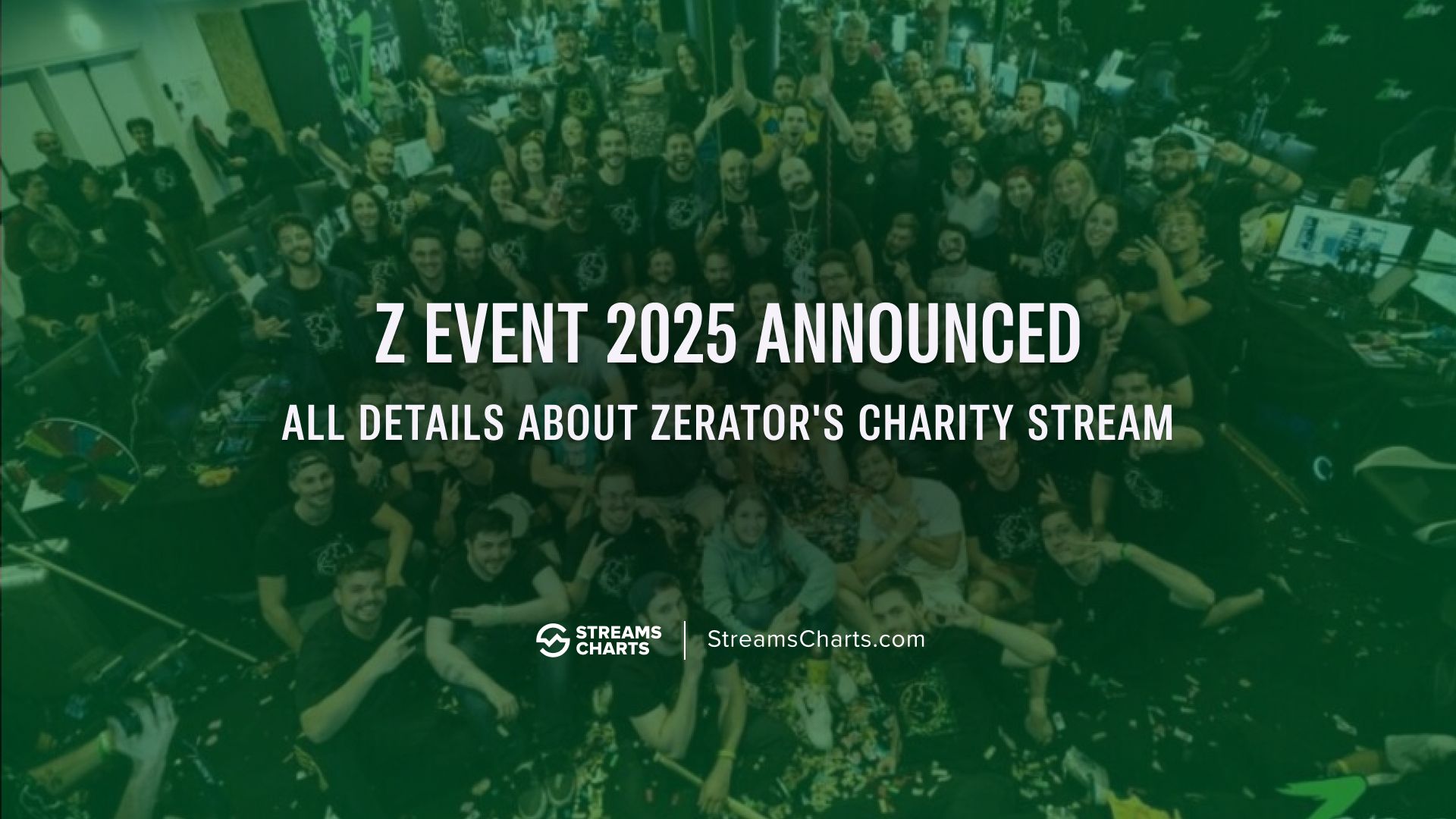 Z Event 2025 announced: All details about ZeratoR's popular annual charity livestream