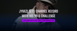 Jynxzi’s 99–0 challenges with xQc and StableRonaldo broke back-to-back records