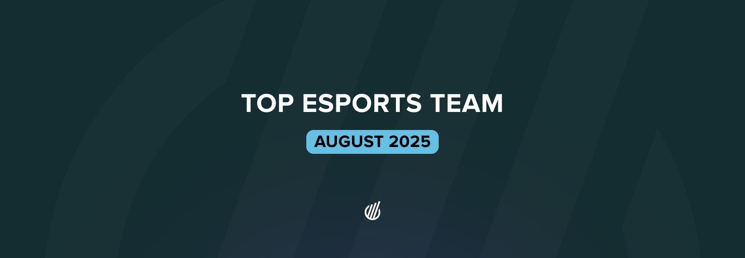 Top esports team of August 2025