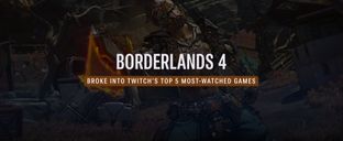 Borderlands 4 breaks into Twitch’s Top 5 on debut weekend